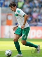 FUSSBALL 1. BUNDESLIGA, Werder Bremen: BOENISCH Einzelaktion