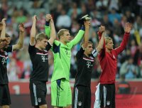 Fussball International Audi Cup 2011: SCHLUSSJUBEL FC Bayern Muenchen