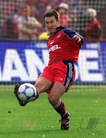 Fussball  1. Bundesliga  Saison 2000/2001:  FC Bayern Muenchen - TSV 1860 Muenchen
