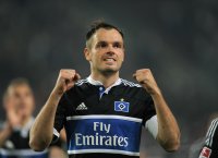 Fussball 1. Bundesliga  Saison 2011/2012 : JUBEL  Heiko Westermann (Hamburger SV)