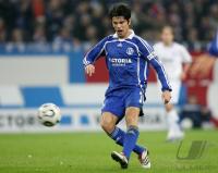 Fussball 1. Bundesliga: S04, KOBIASHVILI Einzelaktion