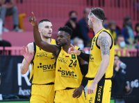 Basketball 2. Bundesliga  20/21 Testspiel: Tigers Tuebingen - Uni Baskets Paderborn