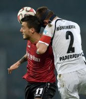 Fussball, 1. Bundesliga  Saison 2014/2015: Hannover 96 - SC Paderborn 07