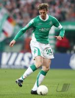 Fussball 1. Bundesliga: Werder, BOROWSKI Einzelaktion