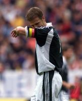 Spielszene WM Quali Deutschland - Finnland /Enttaeschung