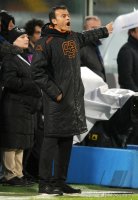 FUSSBALL SERIE A:  Trainer Luis Enrique (AS Rom)