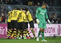 Fussball, 1. Bundesliga  Saison 2014/2015: Borussia Dortmund - Schalke 04