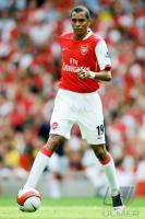 Fussball Barclays Premiership: Arsenal, GILBERTO Silva Einzelaktion