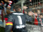 Fussball 2. Bundesliga: Oberhausen - Karlsruhe, Jubel RWO