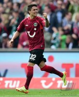 Fussball, 1. Bundesliga  Saison 2013/2014: Hannover 96 -  Hamburger SV