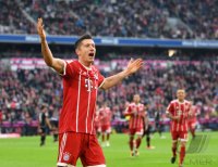 Fussball 1. Bundesliga Saison 17/18: FC Bayern Muenchen - 1. FSV Mainz 05