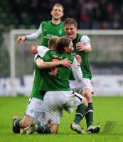 FUSSBALL, 1. BUNDESLIGA, 28. Spieltag: Bremen - Nuernberg
