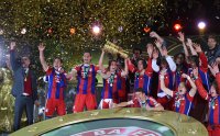 Fussball Pokalfinale 13/14: Borussia Dortmund - FC Bayern Muenchen