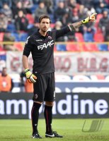 FUSSBALL SERIE A 2015/2016: Torwart Antonio Mirante (FC Bologna)
