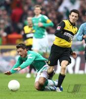 Fussball 1. Bundesliga: Bremen - Dortmund
