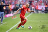 Fussball 1. Bundesliga Saison 18/19: FC Bayern Muenchen  - Eintracht Frankfurt