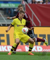 Fussball 1. Bundesliga, Saison 2012/2013: 1. FC Nuernberg - Borussia Dortmund
