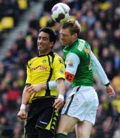 FUSSBALL, 1. BUNDESLIGA, 29. Spieltag: Dortmund - Bremen