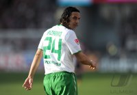 Fussball 1. Bundesliga :  Claudio Pizarro (SV Werder Bremen)