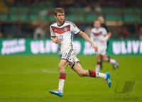 Fussball International Testspiel: Thomas Mueller (Deutschland)
