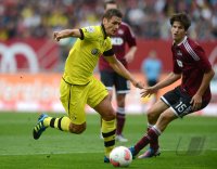 Fussball 1. Bundesliga, Saison 2012/2013: 1. FC Nuernberg - Borussia Dortmund
