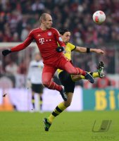FUSSBALL DFB POKAL  Saison 2012/2013:  FC Bayern Muenchen - Borussia Dortmund