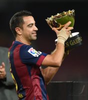 FUSSBALL International 2014/2015: Xavi Hernandez (Barca)