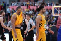 Basketball 1. Bundesliga 16/17 Hauptrunde: Walter Tigers Tuebingen -  s. Oliver Wuerzburg