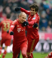 Fussball 1. Bundesliga Saison 12/13: JUBEL FC Bayern Muenchen