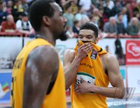 Basketball 1. Bundesliga 15/16 Hauptrunde: Walter Tigers Tuebingen - Mitteldeutscher BC