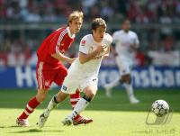 Fussball, 1. Bundesliga: Bayern Muenchen - Hamburger SV