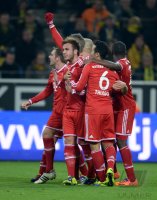 Fussball Saison 1. Bundesliga  Saison 2013/2014: Borussia Dortmund - FC Bayern Muenchen