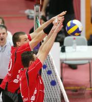 Volleyball 1. Bundesliga TV Rottenburg - Netzhoppers Koenigs Wustershausen