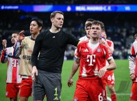 Fussball  Viertelfinal Hinspiel   CHL 25/26: Real Madrid - FC Bayern Muenchen