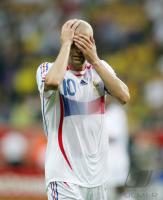 Fussball WM 2006 Brasilien  -  Frankreich