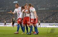 Fussball, 1. Bundesliga  Saison 2014/2015, Relegation: Hamburger SV - Karlsruher SC