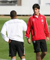 Fussball, Training der deutschen Nationalmannschaft