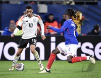 Fussball Testspiel: Frankreich - Deutschland