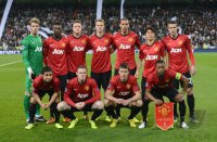 FUSSBALL INTERNATIONAL CHL ACHTELFINALE 12/13:  Real Madrid - Manchester United