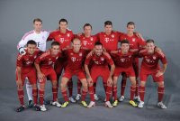 Fussball 1. Bundesliga 2010/2011: Mannschaftbild FC Bayern Muenchen