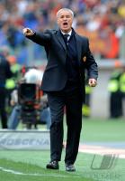 FUSSBALL SERIE A: Claudio Ranieri (AS Rom)John Arne Riise (AS Rom)