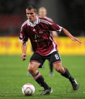 Fussball 1. Bundesliga : Christian Eigler (1 FC Nuernberg)