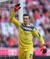 Fussball 1. Bundesliga Saison 15/16: FC Bayern Muenchen - VfB Stuttgart