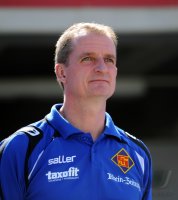 Fussball 3. Bundesliga : Trainer Petrik Sander (TuS Koblenz)