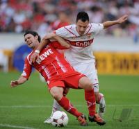 FUSSBALL  1. BUNDESLIGA  09/10  VfB Stuttgart  - 1. FC Koeln