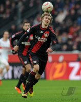 Fussball: 1. Bundesliga Saison 2010/2011: Leverkusen - Stuttgart