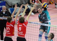 Volleyball 1. Bundesliga  Saison  14/15: TV Rottenburg  - SWD powervolleys Dueren