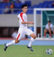 FUSSBALL INTERNATIONAL: Kim Myong Won  (Nordkorea)
