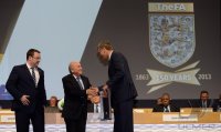 FUSSBALL 63. FIFA  Kongress auf Mauritius 2013: FIFA Praesident Joseph S. Blatter (Schweiz)