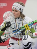 SKI Weltcup FINALE Damen :  Viktoria Rebensburg (GER)gewinnt den Gesamtweltcup im Riesenslalom